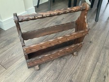 Vintage Wooden Rustic Magazine