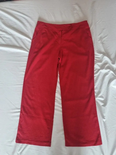 Vintage bhs red - red, linen