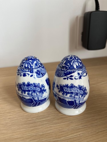 Spode blue white salt and - spode,