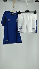 Everton Home Kit 2017-2018 Ages 10-11 Brand New With Tags