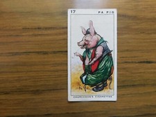 Pa Pig  #17 Churchman 1935 Frisky Families Animal Character