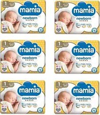 Mamia New Born Nappies Ultra dry air system Baby Mamia diapers All sizes