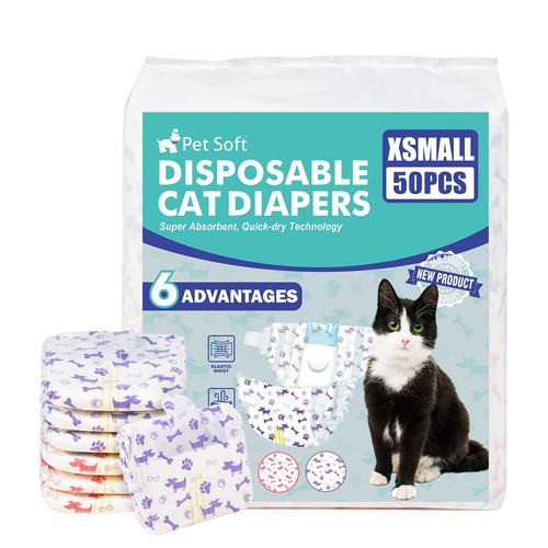 Disposable pet nappies super - pet,