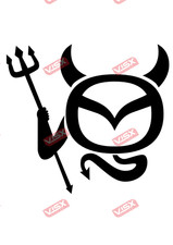 Devil for mazda JDM Decal