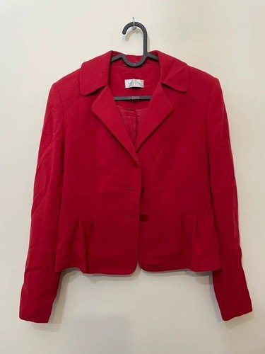 Minuet petite red blazer