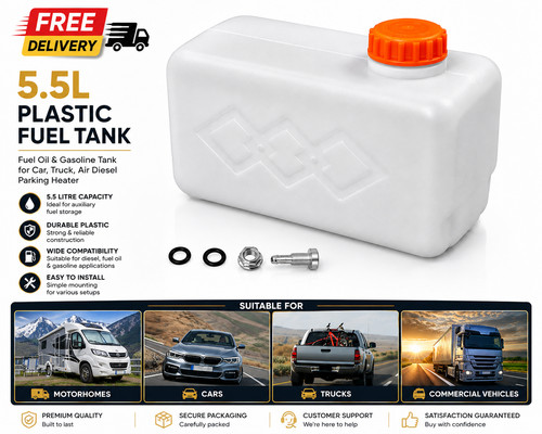 Plastic diesel fuel tank - fuel,