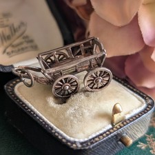 Vintage Wild West Cart Charm