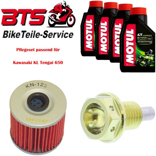 Set oil filter drain plug - 4l,