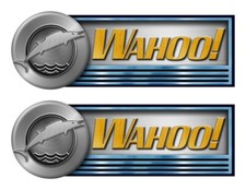 Two Wahoo Stickers for Boat