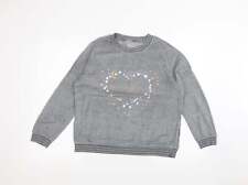 Primark Womens Grey Polyester Blend Jumper Size 8 - Love to lounge