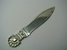 SOLID SILVER BOOKMARK CLIP