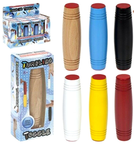 Tumbling toggle roller fidget - toggle,