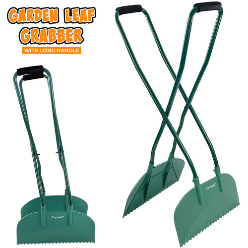 Long handled leaf collecting - handled,