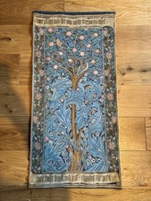 William Morris “The woodpecker” Hand Woven European Tapestry Wall Panel