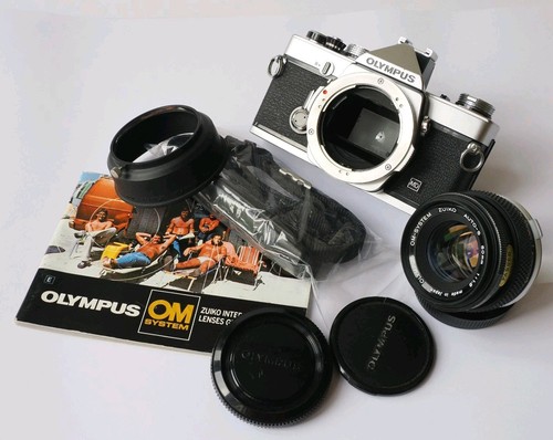 Olympus slr film camera - film,