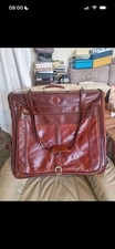 Leather Garment Bag, Barry