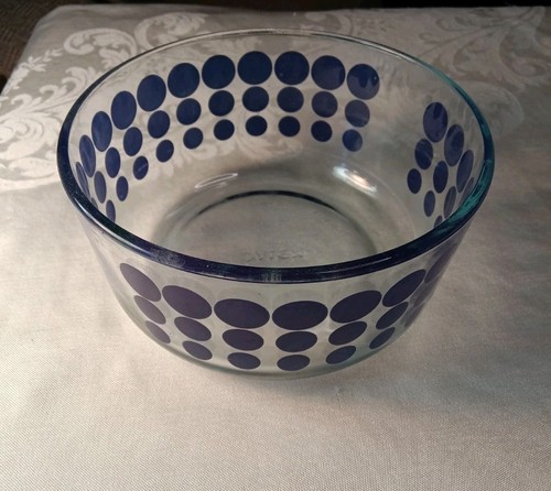 Pyrex clear glass serving - pyrex, glass serving