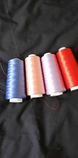Used Madeira Embroidery Machine Thread 5000m reelsColour numbers in photo