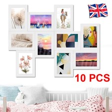 10 Pack Photo Frames 6x4 Multi