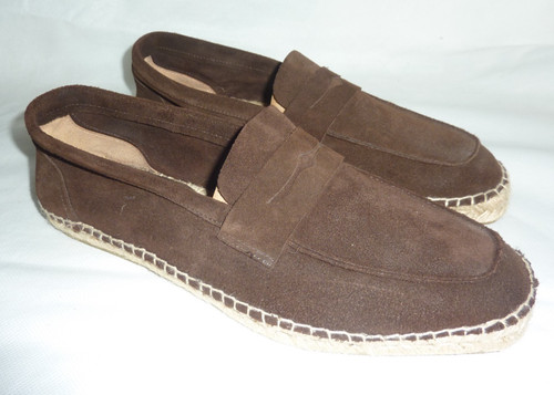 Reiss suede espadrilles dark - reiss,