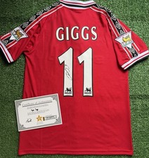 Ryan Giggs Signed Manchester