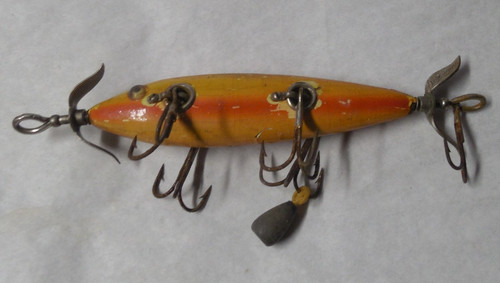 Vintage heddon dowagiac minnow - dowagiac,