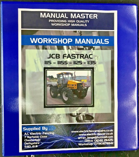 Jcb fastrac service repair - jcb,