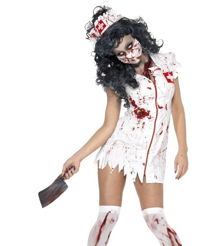 Ladies halloween zombie nurse - ladies,