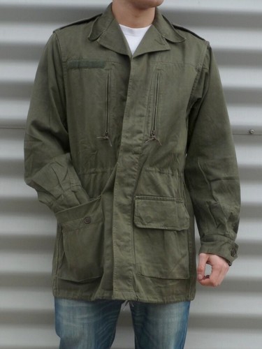 Vintage french army m64 olive - vintage,