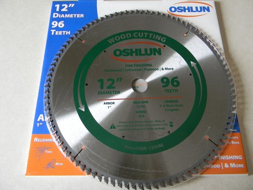 Oshlun 96t miter saw - 12",