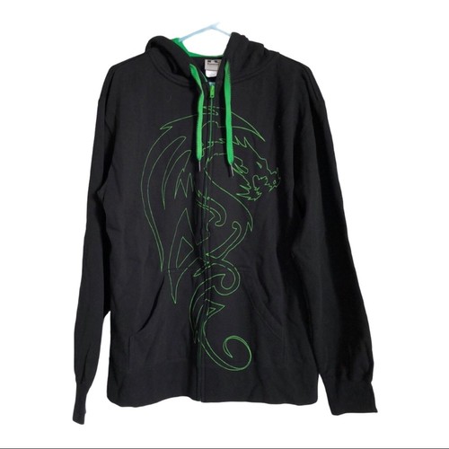 Kawasaki dragon print hoodie