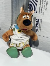 Roman Caesar Toga Scooby-Doo Bean Bag Plush 10" Warner Bros NWT
