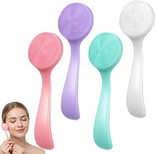4 Pcs Silicone Face Brush