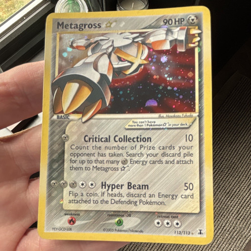Metagross goldstar 113 - 113/113, ex