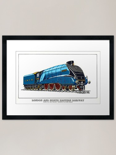 Mallard class steam - mallard.,