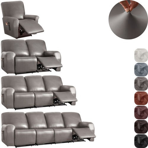 Leather sofa recliner - pu,