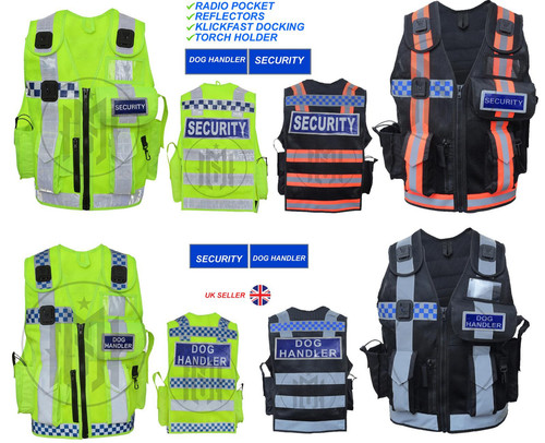 Hiviz security vest police dog - hiviz,