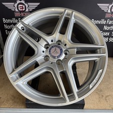 1 X MERCEDES C CLASS W204 18'' ALLOY WHEEL AMG  A2044014102 8J 50 NO WELDS FRONT