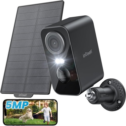 Iegeek outdoor 5mp wifi solar - iegeek,