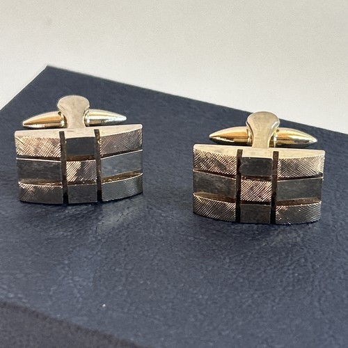 Cufflinks gold coloured - gold, metal