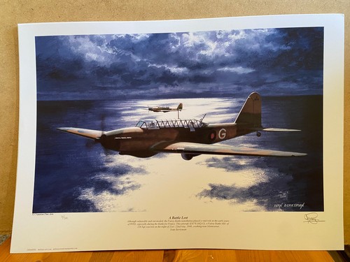 Signed ltd raf 226 - no,