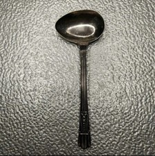 Antique Yeoman Silver Plated Epns Baby Feeding Spoon