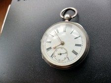 Antique William Ehrhardt Silver  Pocket Watch. Birmingham 1902. 