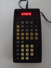 Commodore SR4912 - 12 Digit Scientific Calculator   Red LED Display -