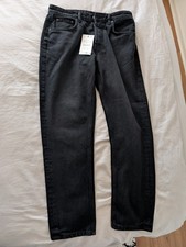 Zara Mens Dark Grey Slim Jeans