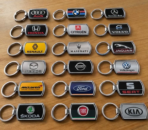 Personalised metal keyring - metal,
