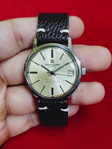 Vintage favre leuba twin - leuba,