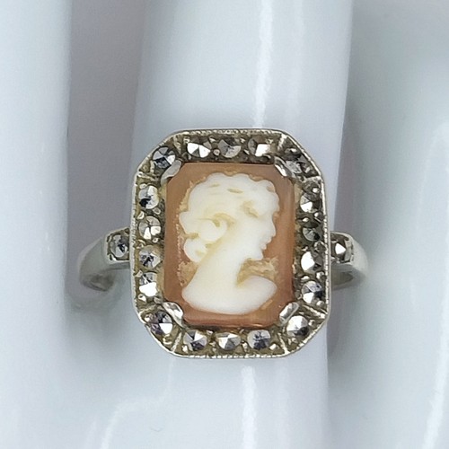 Vintage sterling silver - sterling, shell