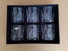 6 x Thomas Webb Crystal