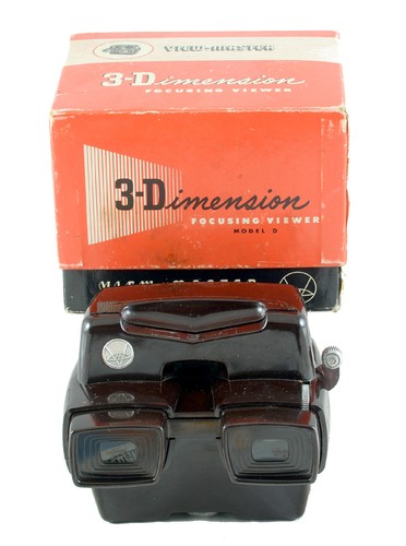 Viewmaster model focusing 3d - focusing,